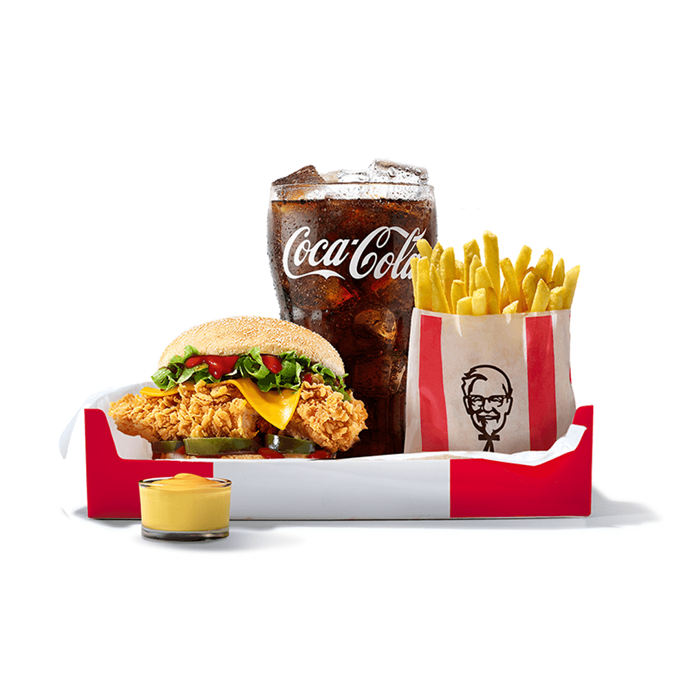 KFC Мини Чизбургер Кетчуп комбо